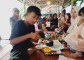 Nitsu Alpratama Rayakan Ulang Tahun Yang Ke 11 di Rumah Makan Saung Air