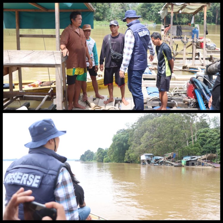 Satreskrim Polres Sekadau Patroli Sungai Kapuas dan Sungai Sekadau, Tidak Temukan Aktivitas PETI