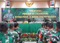 Dalam Rangka Kunjungan Kerja ke Kodim 1206/Putussibau” Pangdam XII/Tanjungpura Berikan Pengarahan Kepada Anggota Kodim