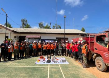 Karya Mas Group Melaksanakan Apel Siaga Karhutla Bersama Desa Binaan Sekitar Kebun