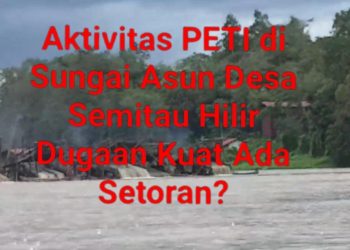 Pengurus PETI Yang Diduga Inisial SN Alias Seno Mengakui, Bahwa Aktivitas PETI nya Sudah Menyetorkan Uang Terus..!!