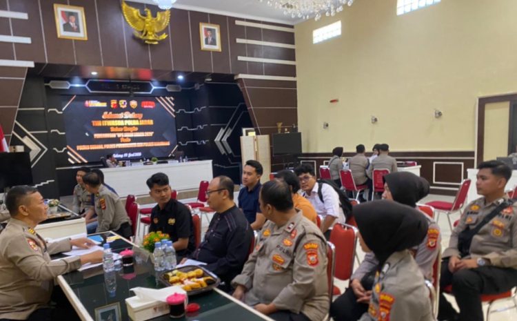 Perkuat Pengawasan Operasi Kepolisian, Polres Purwakarta Ikuti Wasops Jaran Lodaya TA 2026 di Polres Subang