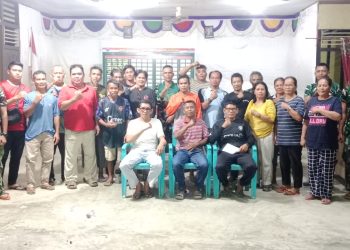 Pj. Danramil Embaloh Hilir Sosialisasikan Program TMMD ke 129 Kodim 1206/Putussibau Kepada Masyarakat Ulak Pauk