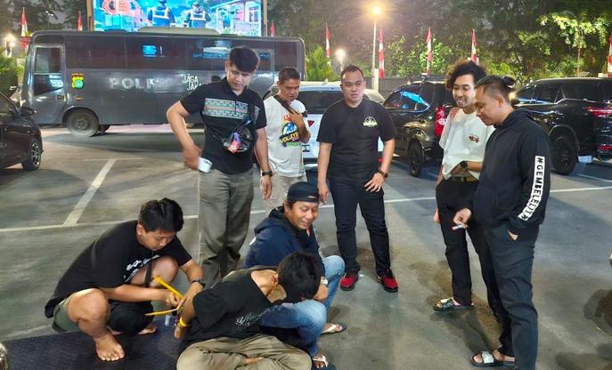 Jatanras Polres Metro Bekasi Kota Tangkap Tiga Pelaku Begal, Satu Masih DPO