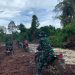 Pastikan Program Tepat Sasaran, Tim Wasev Kodam XII/Tanjungpura Didampingi Kasdim 1206/Putussibau Tinjau Langsung TMMD Regtas Ke-129