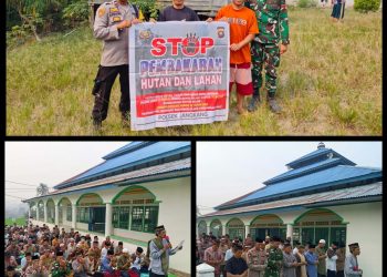 Polsek Jangkang Gelar Sholat Istisqo Bersama Forkopimcam dan Warga Balai Sebut Jangkang