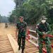 Penutupan TMMD, Irdam XII/Tanjungpura Tinjau Langsung Sasaran Fisik TMMD Regtas Ke-129 Kodim 1206/Putussibau