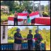 Kobarkan Semangat Cinta Tanah Air, Baur Unit Nik Inteldim Kodim 1206/Putussibau Bagikan dan Pasang Bendera Merah Putih di Dusun Sebintang