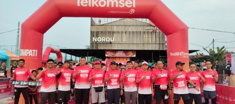 Semarakkan Gaya Hidup Sehat Dan Kebersamaan, Dandim 1206/Putussibau Bersama Forkopimda Kapuas Hulu Ikuti Simpati Run