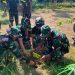 Tanam Pete dan Jengkol, Satgas TMMD Ke-129 Bersama Warga Ulak Pauk Semai Harapan Untuk Masa Depan