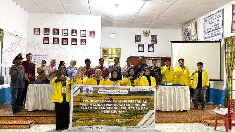 Mahasiswa Fakultas Hukum UNA Sukses Gelar KKN di Desa Kuala Gunung Batu Bara