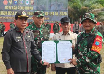 Irdam XII/Tanjungpura Tutup TMMD Regtas Ke-129 Kodim 1206/Putussibau, Wujud Nyata Pengabdian TNI untuk Rakyat