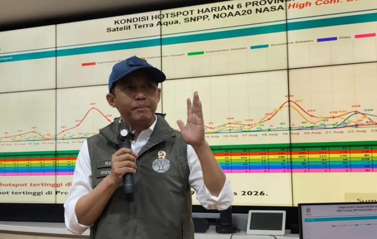 Asap Karhutla Tak Punya KTP”, Menhut Soroti Potensi Kabut Asap Lintas Batas dari Serawak Malaysia