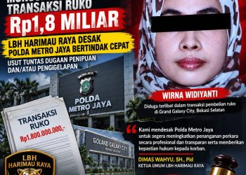 SEJAK TRANSAKSI 2023 KASUS DUGAAN PENIPUAN RP1,8 MILIAR BELUM TUNTAS, PT WIDYATAMA AGUNG LESTARI dan WIRNA WIDIYANTI DISOROT