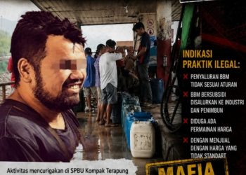Dugaan Permainan Harga BBM di SPBU Kompak Terapung 66.795.002 Sei Ayak Mencuat, Harga BBM Dikeluhkan Jauh di Atas Normal