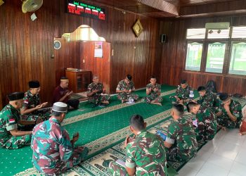 Pembinaan Satuan, Kodim 1206/Putussibau Perkuat Iman dan Kerukunan Antar Umat Beragama