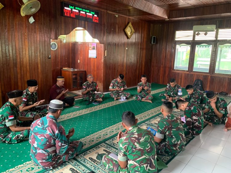 Pembinaan Satuan, Kodim 1206/Putussibau Perkuat Iman dan Kerukunan Antar Umat Beragama