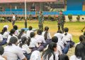 Masuk Sekolah, Tim Mabes TNI Tanamkan Kesadaran Bahaya Karhutla Kepada Pelajar Batang Lupar