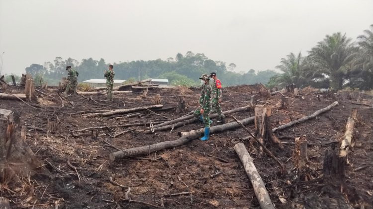 Cegah Karhutla, Koramil 18/Puring Kencana Gencarkan Patroli di Wilayah Rawan