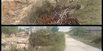 PETI Merusak Jalan Penghubung,Warga Setempat Keluhkan Kerusakan dan Bahaya Jalan untuk Anak Sekolah