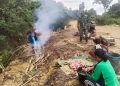 Sertu Sutomo Ingatkan Warga Desa Ulak Pauk Tidak Sembarangan Membakar Hutan 