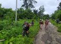 TNI dan Warga Laksanakan Budaya Gotong Royong, Merupakan Kepribadian Bangsa Indonesia
