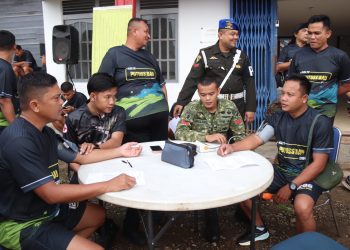 Kodim 1206/Putussibau Gelar Garjas Periodik dan UKP, Tingkatkan Kebugaran Serta Kesiapan Prajurit