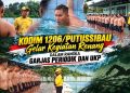 Kodim 1206/Putussibau Gelar Kegiatan Renang dalam Rangka Garjas Periodik dan UKP