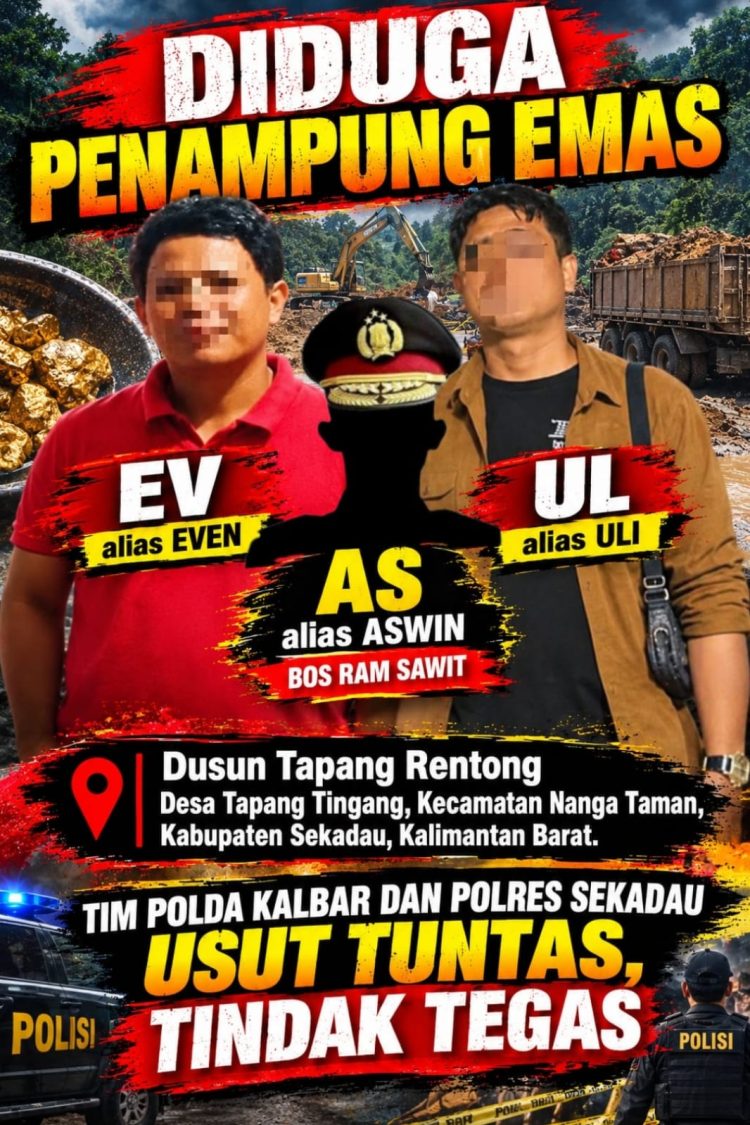 Menelusuri Gurita Bisnis Emas PETI di Nanga Taman, Kapolres Sekadau Terkesan Mengabaikan Konfirmasi Media Terkait Penindakan di Wilayah Hukumnya