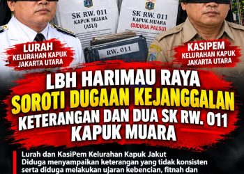 LBH HARIMAU RAYA : JANGAN BIARKAN DOKUMEN YANG BELUM TERUJI MENJADI DASAR KESIMPULAN HUKUM