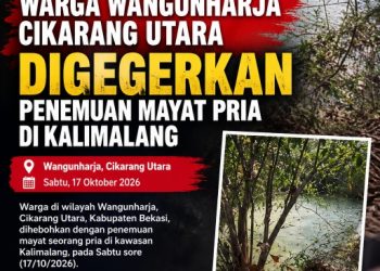 Warga Wangunharja Cikarang Utara Geger, Mayat Pria Ditemukan di Kalimalang